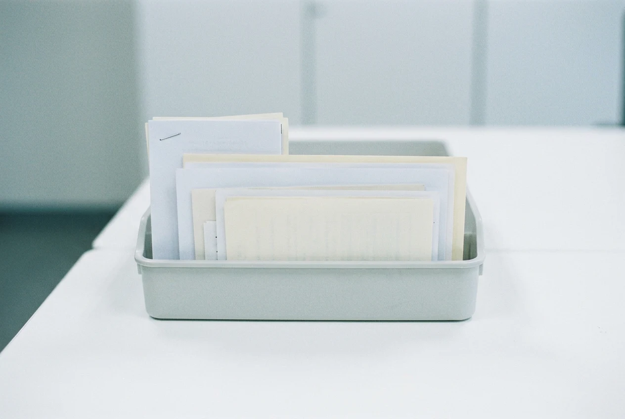 document tray