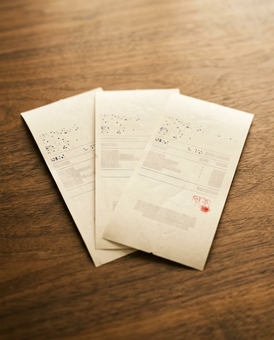 receipt three