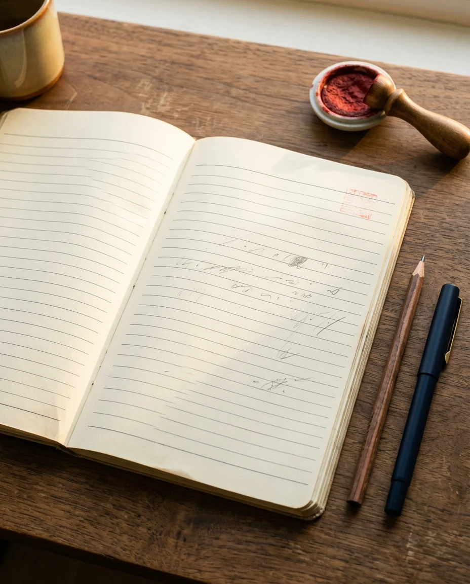overhead notebook