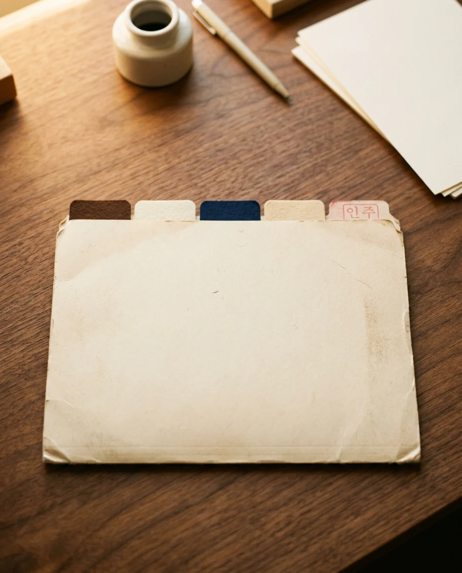 folder color tabs