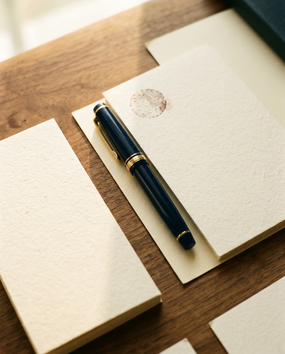 fountain pen cards