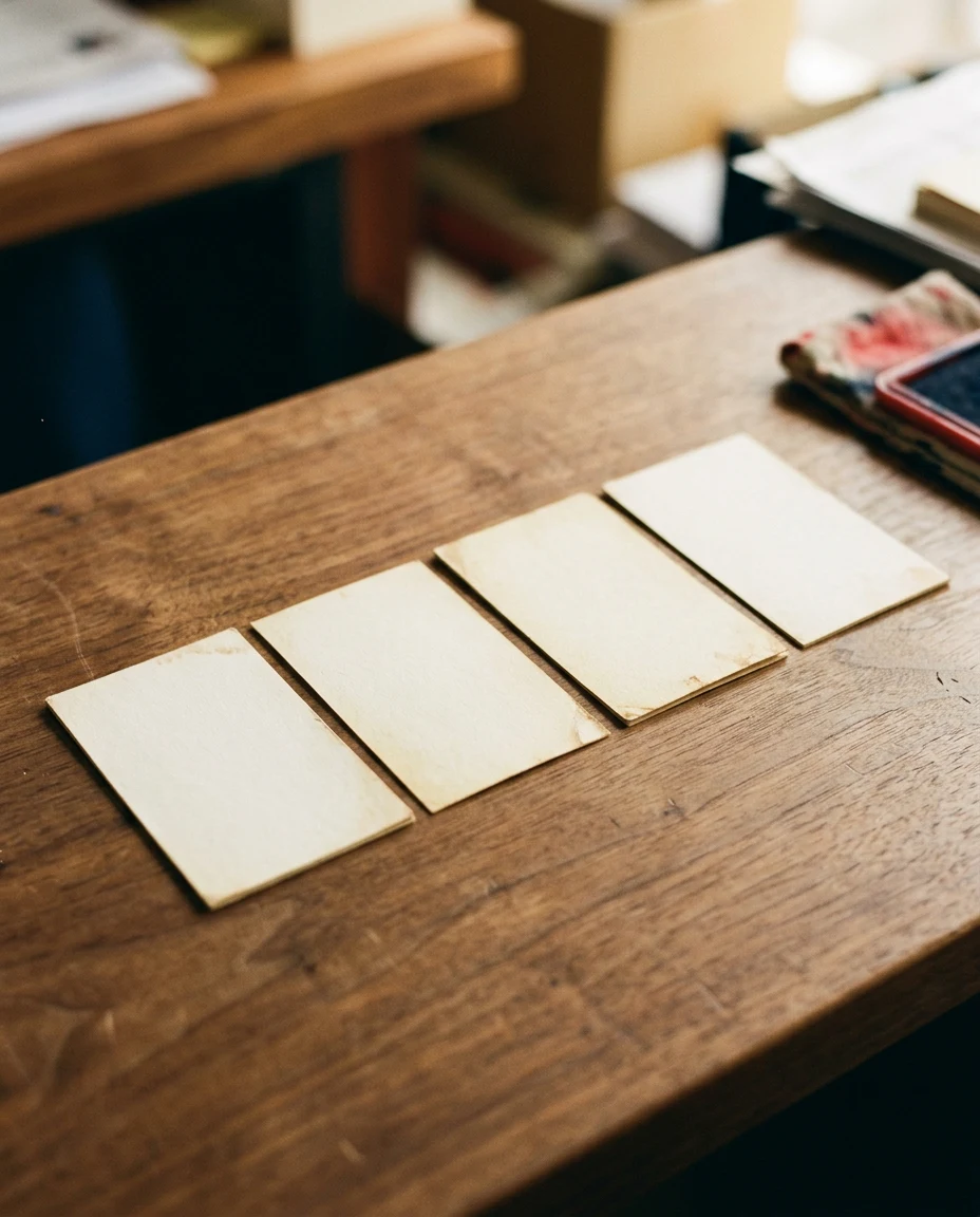 four cards
