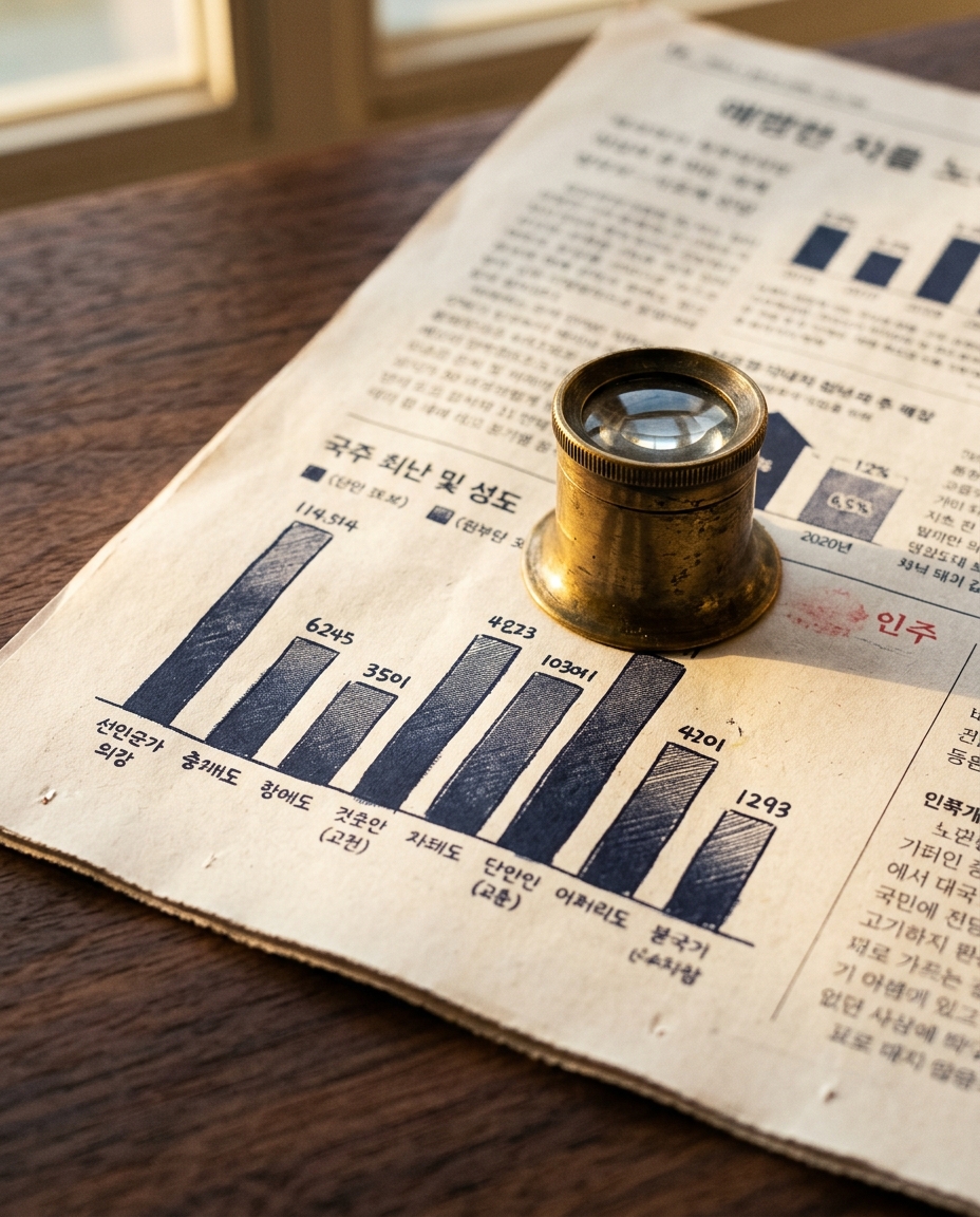 bar chart loupe