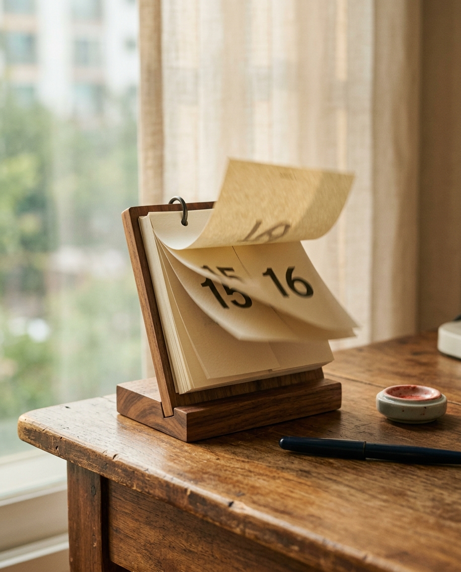 calendar flip