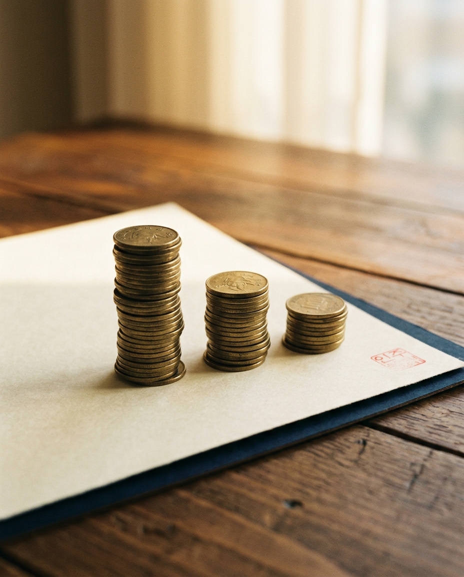 coin stacks